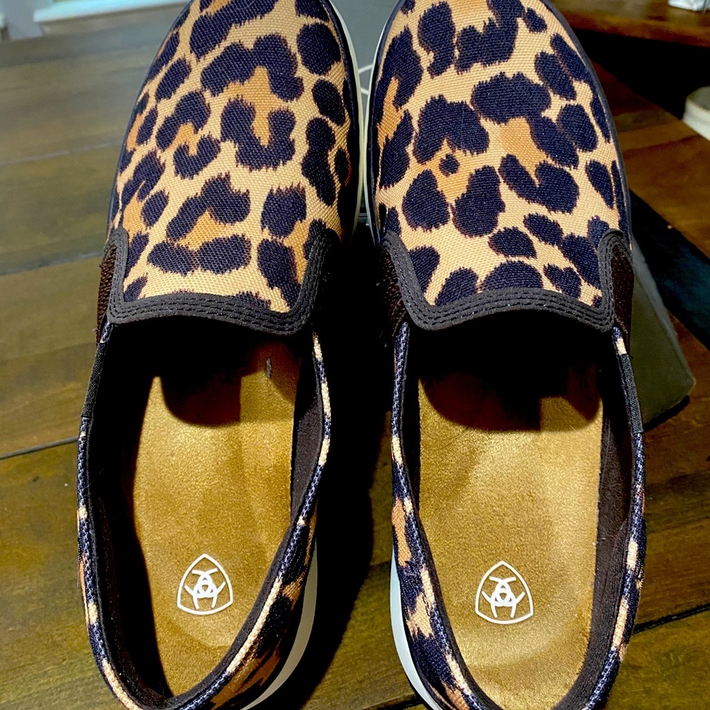 Ariat Leopard shoes.